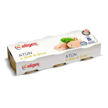 Atún Eliges con aeite de girasol x3