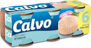 Atún claro calvo x6 natural